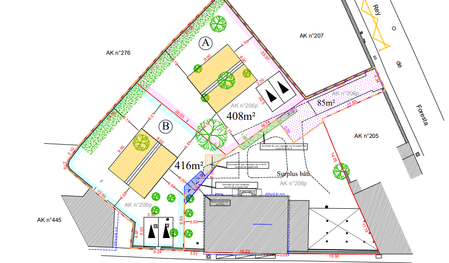 Montmorency – Lot B  – RUE DE GRETRY - 416 m² 2