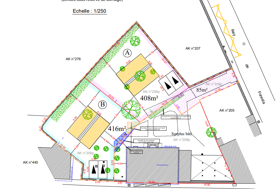 Montmorency - Lot A  – RUE DE GRETRY - 408 m² 2